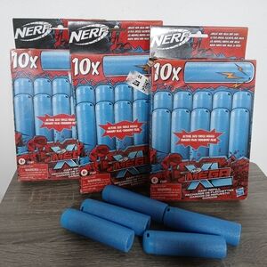 Nerf MEGA XL 10 Dart Refill Darts for All Mega XL Blasters Lot Of 3 + 5 Loose